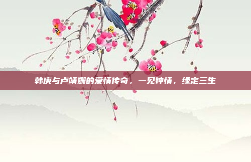 韩庚与卢靖姗的爱情传奇，一见钟情，缘定三生